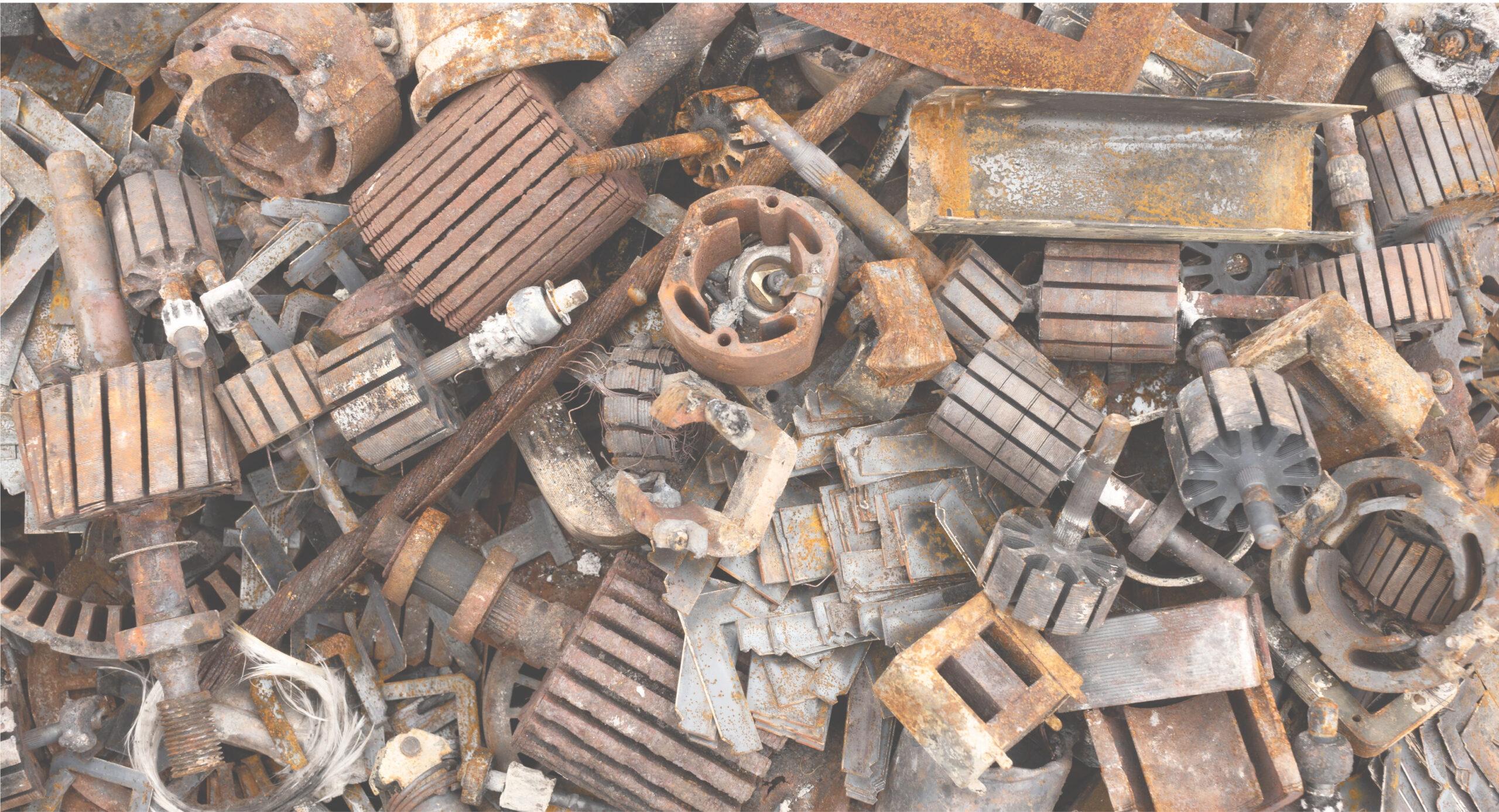 Scrap metal recycling:A complete process